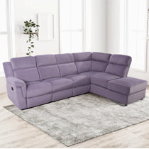 Wayfair deals purple sectional